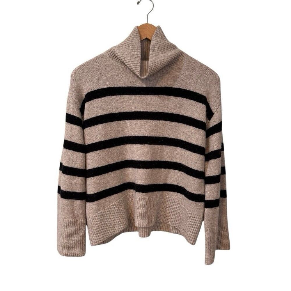 The Reset R Label Womens Wool Cashmere Blend Sweater Size Small Turtleneck